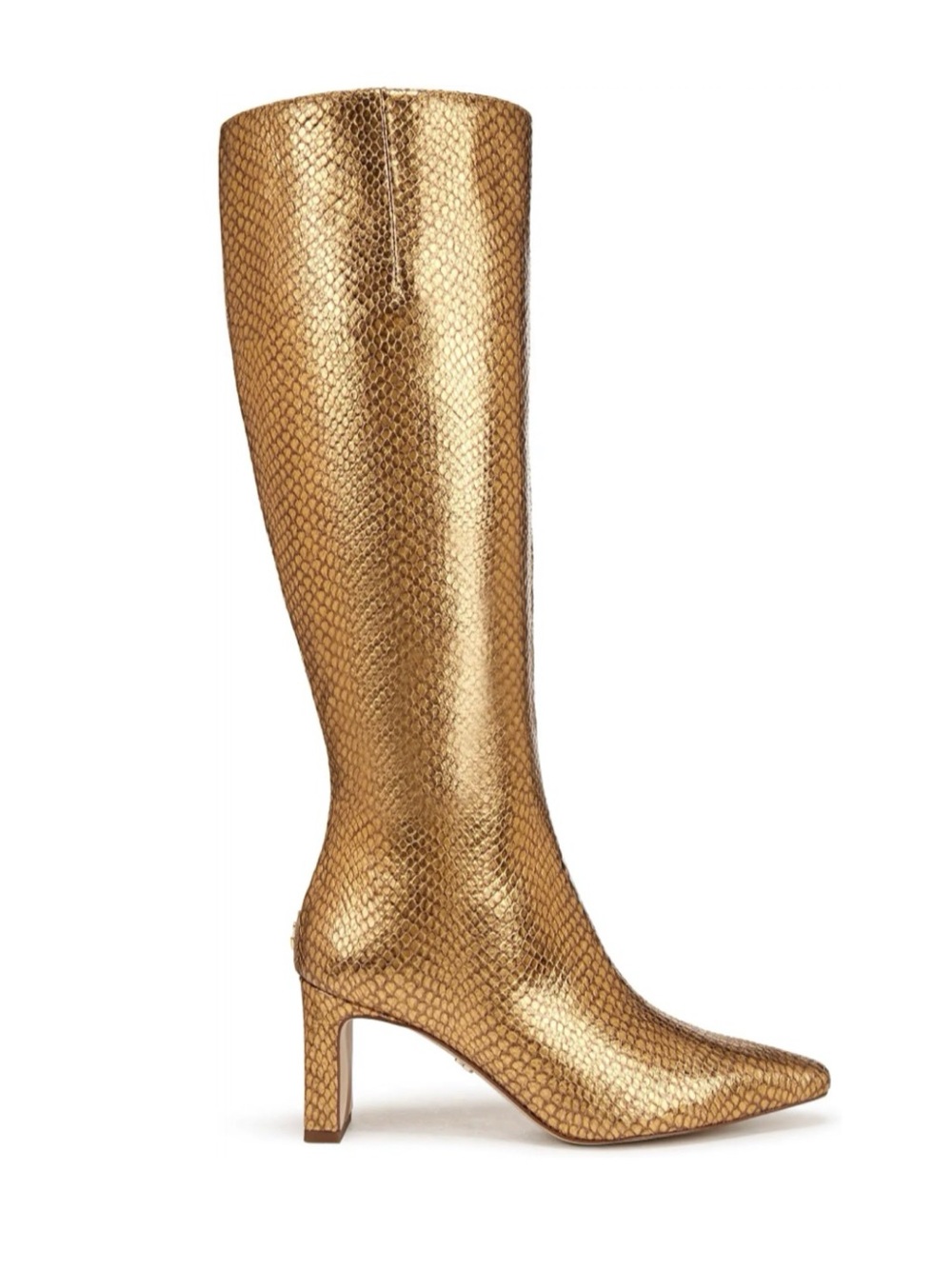 Sam Edelman Sylvia Snake Print Knee High Boot (Size: 7)